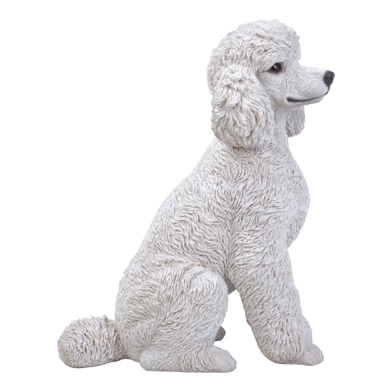 Hi-Line Gift Ltd. Poodle Sitting Statue & Reviews | Wayfair